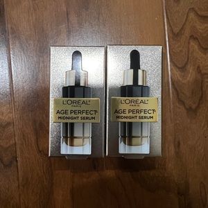 2 x L’Oréal age perfect midnight serum sample